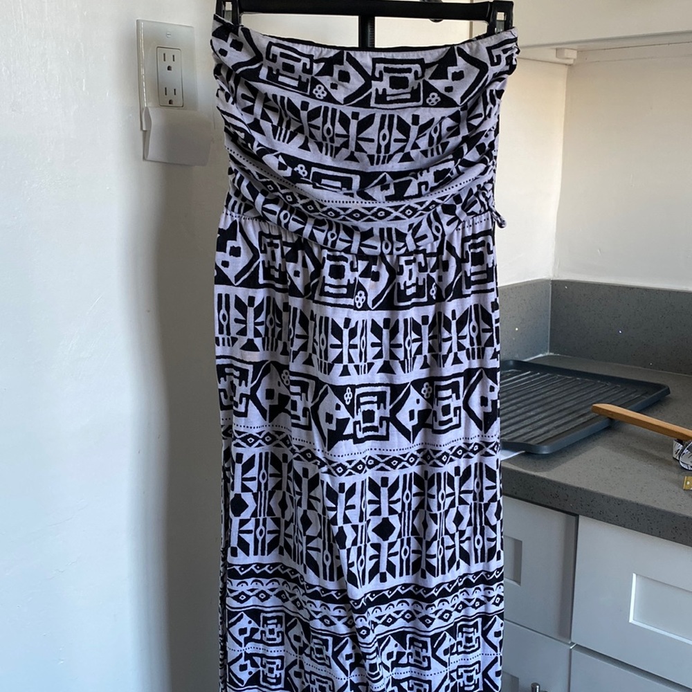 Strapless Maxi Dress